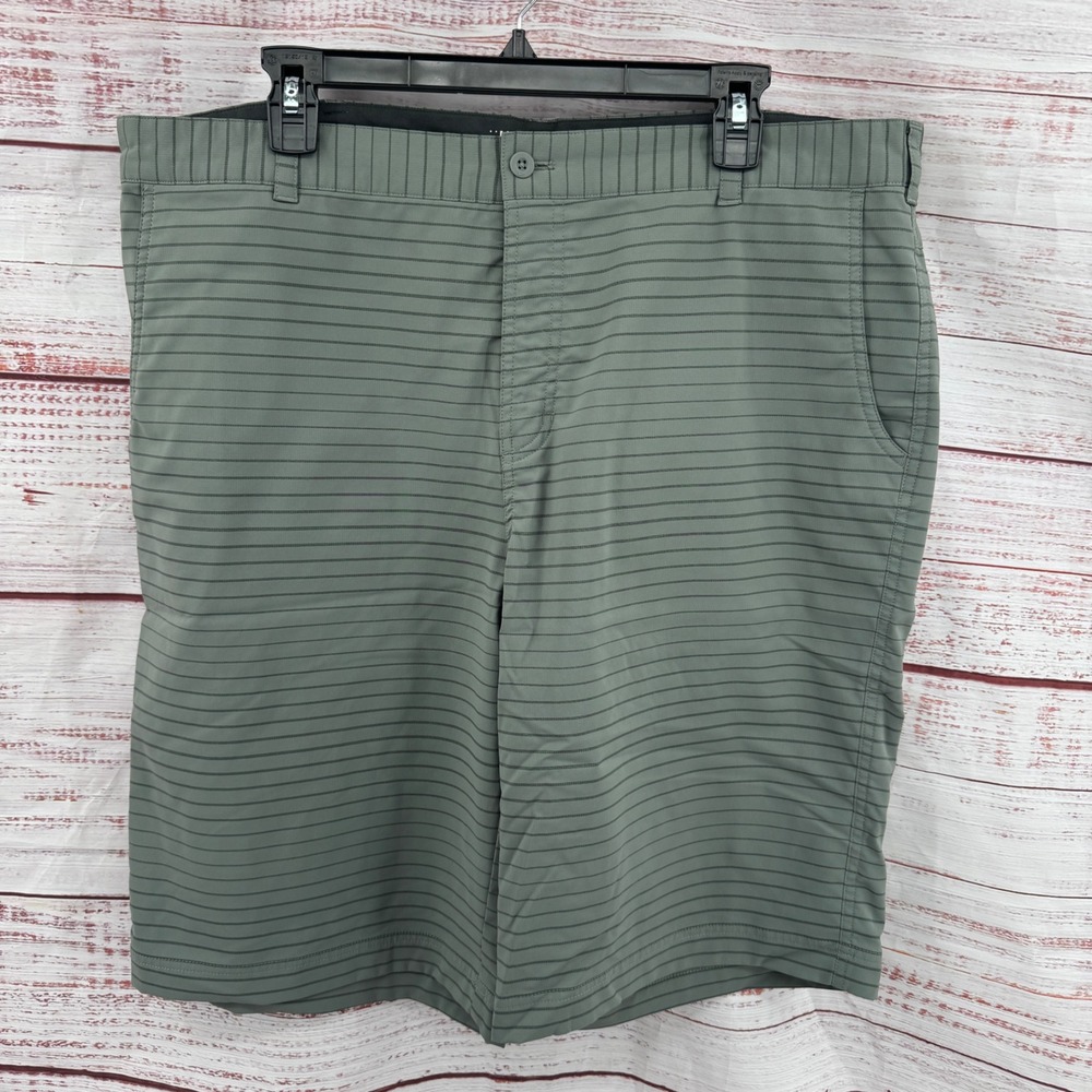 Nike Golf Tour‎ Performance Dri-FIT Shorts Mens 38 Striped Performance Athletic